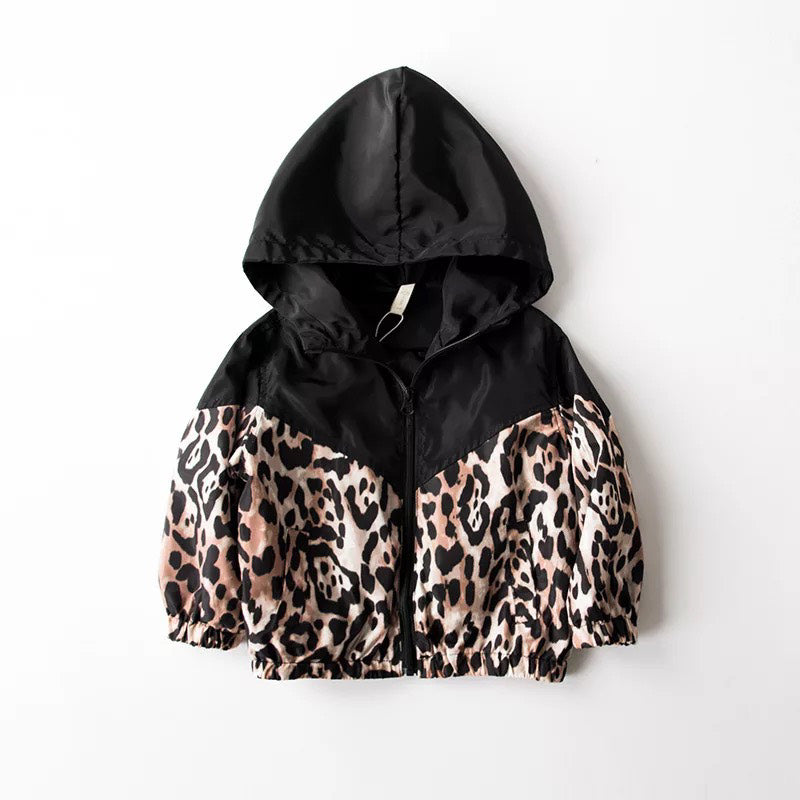 RTS: Forever3am Mommy and Me LEOPARD Windbreaker*