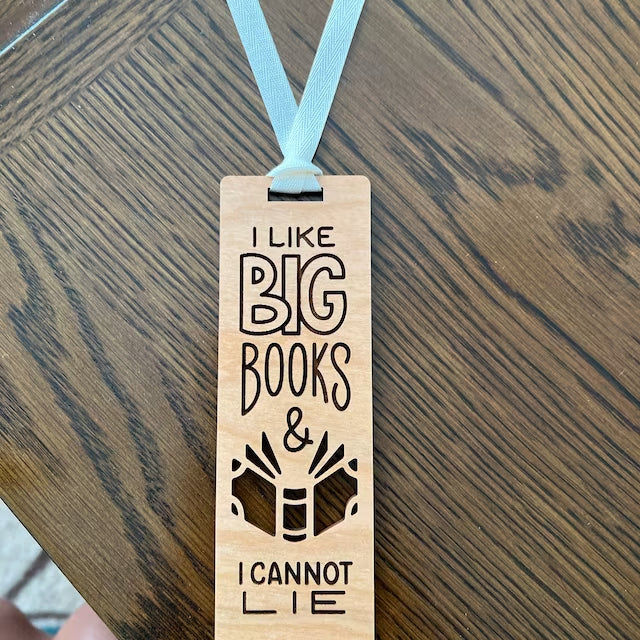 Engraved Wooden Bookmarks