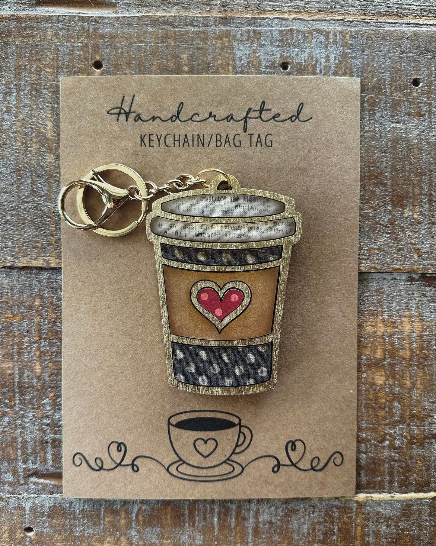 Coffee Keychain