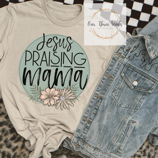 Jesus Praising Mama